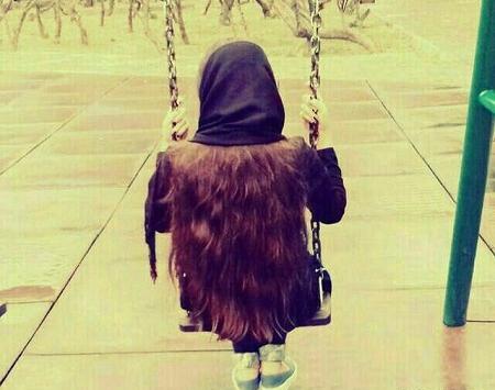 عکس دخترونه از پشت سر جدید