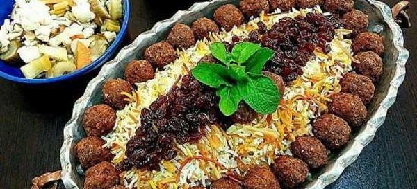 عکس غذاهای تزیین شده ایرانی