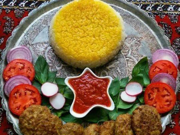 عکس غذاهای تزیین شده ایرانی