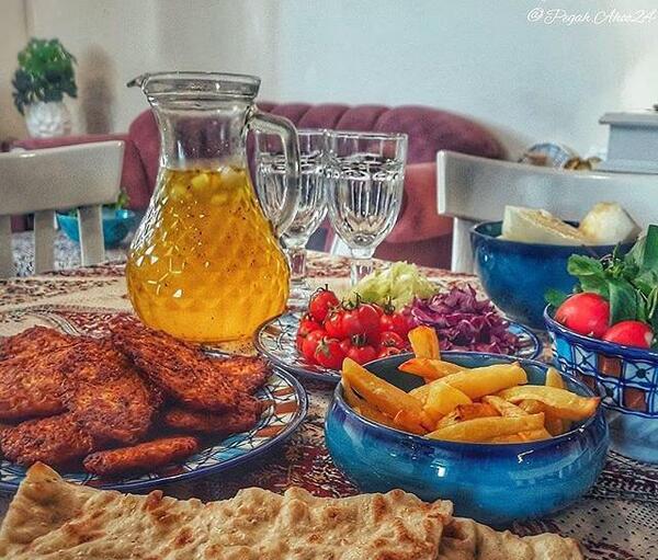 عکس سفره غذاهای ایرانی