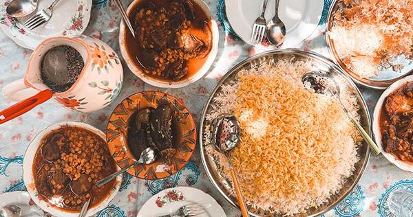 انواع غذاهای خوشمزه ایرانی با عکس