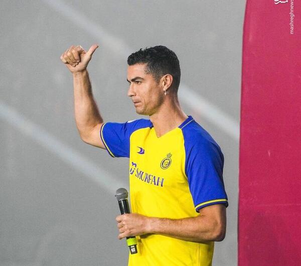 عکس جدید رونالدو در النصر