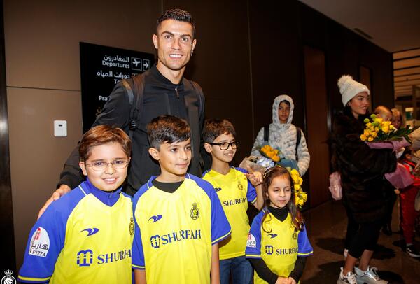 عکس جدید رونالدو در النصر