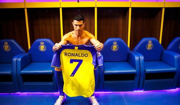 عکس جدید رونالدو در النصر