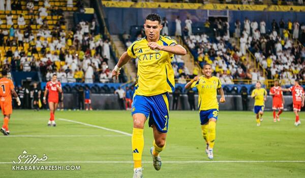 عکس رونالدو از پشت در النصر