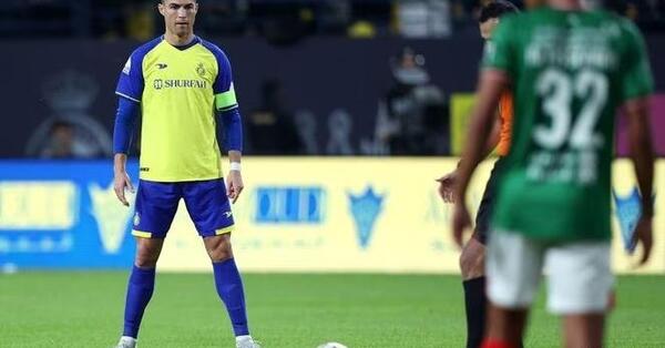 عکس رونالدو از پشت در النصر