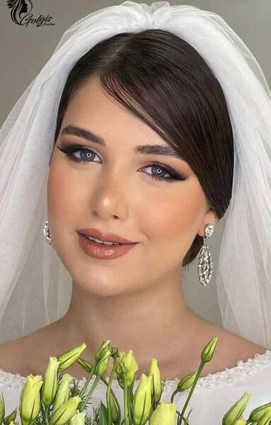 عکس ارایش عروس اروپایی