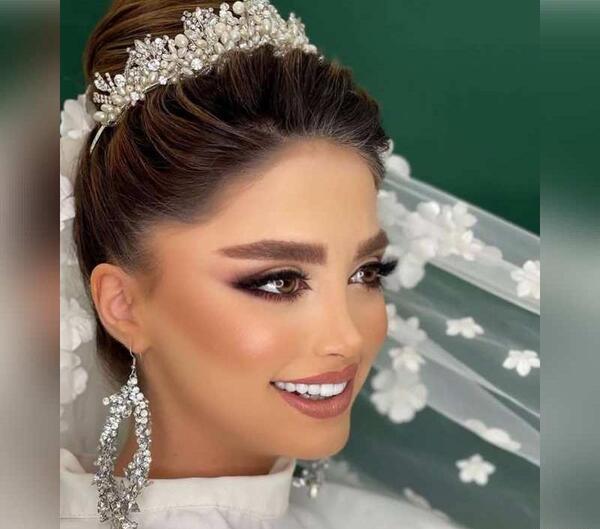 عکس ارایش عروس اروپایی