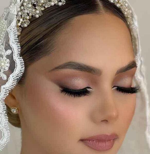 عکس ارایش عروس اروپایی