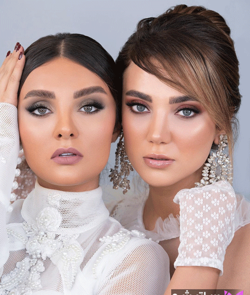 عکس ارایش عروس اروپایی