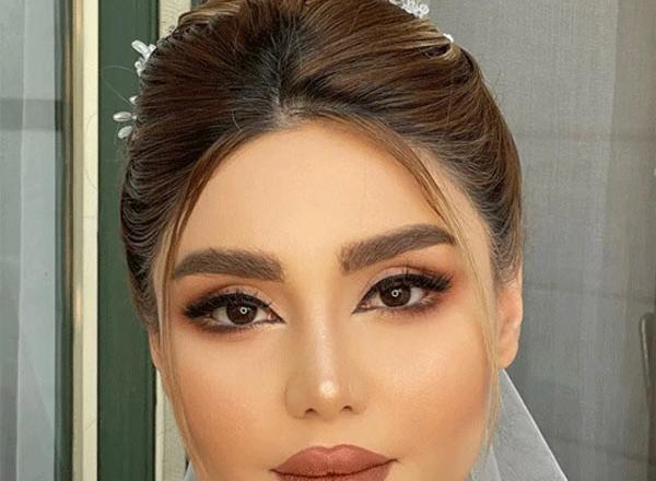 عکس ارایش عروس اروپایی