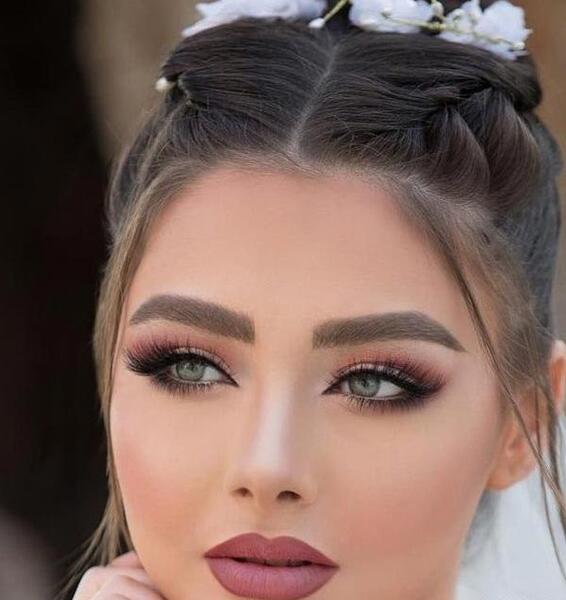 عکس ارایش عروس اروپایی