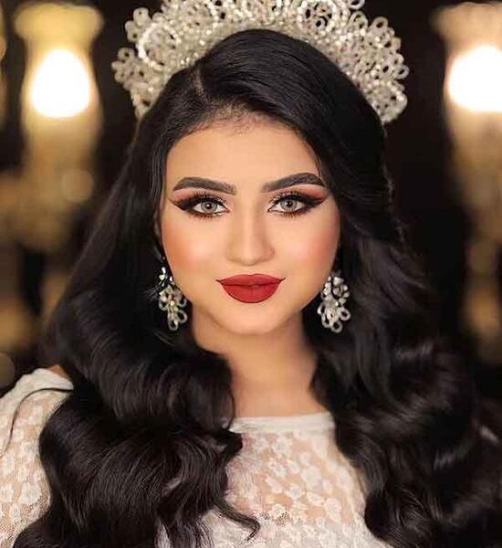 عکس ارایش عروس اروپایی