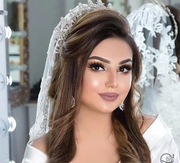 عکس میکاپ عروس اروپایی