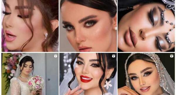 عکس عروس آرایشگاه آذین شیراز