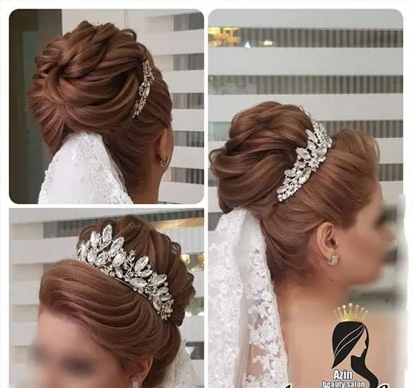 عکس عروس آرایشگاه آذین شیراز