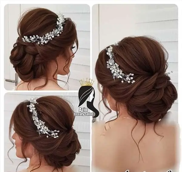 عکس عروس آرایشگاه آذین شیراز