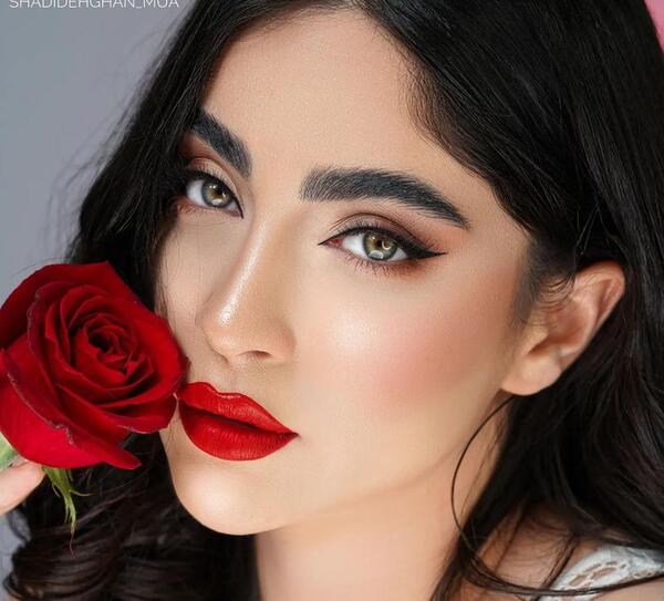 عکس عروس آرایشگاه آذین شیراز