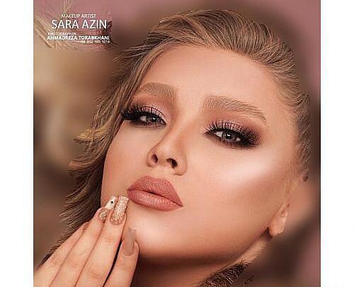 عکس عروس آرایشگاه آذین شیراز