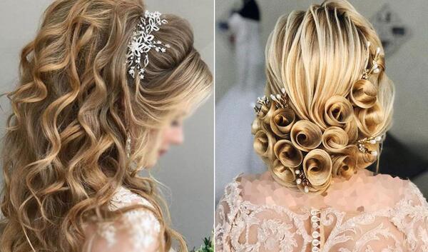 عکس صورت عروس ارایش کرده