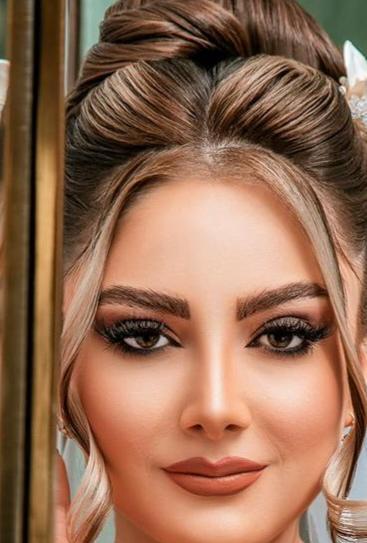 عکس عروس ارایشگاه متین سنندج
