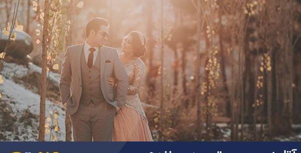 عکس عروس ارایشگاه متین سنندج