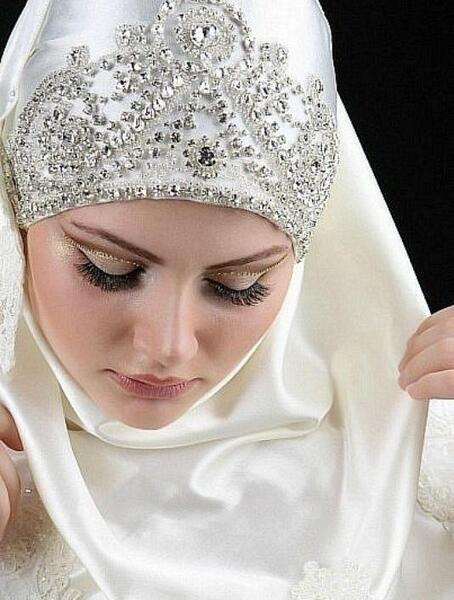 عکس عروس با حجاب لبنانی