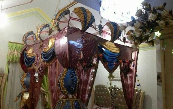 عکس حجله عروس بلوچی