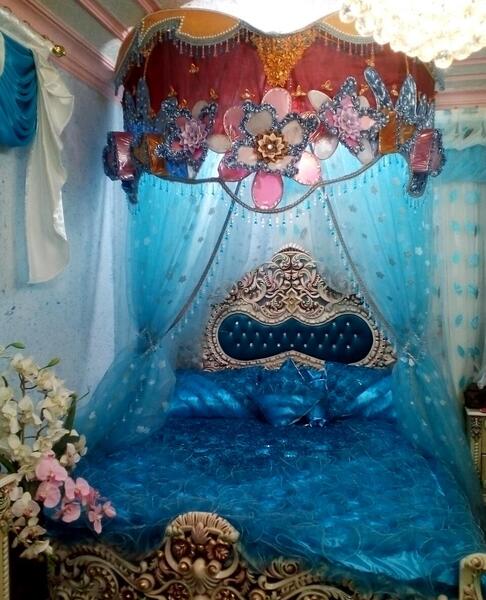 عکس حجله عروس بلوچی