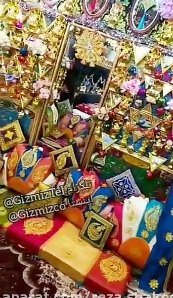 عکس حجله عروس بلوچی