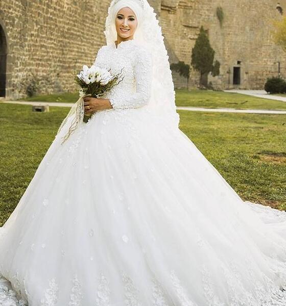 عکس عروس با لباس عروس شیک