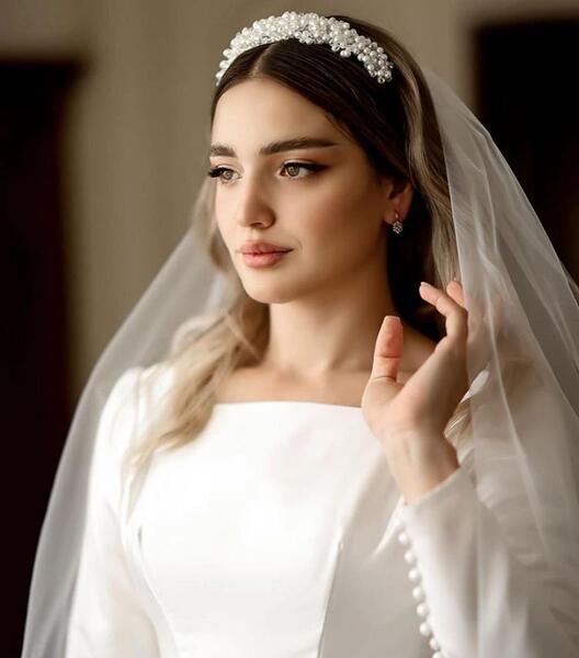 عکس عروس با لباس عروسی