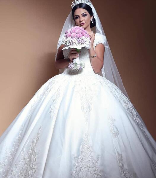 عکس عروس با لباس عروسی