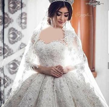 عکس عروس تکی زیبا