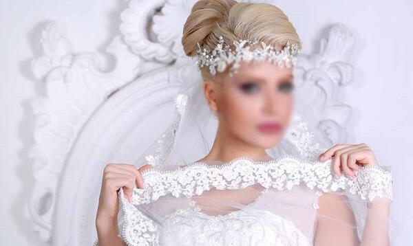 ژست عکس عروس تکی