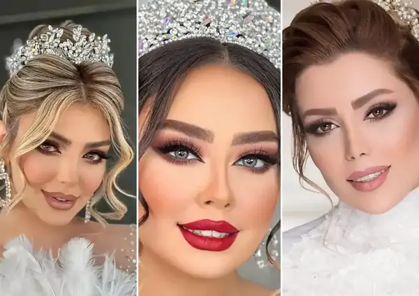 آرایش عکس عروس خوشگل جدید
