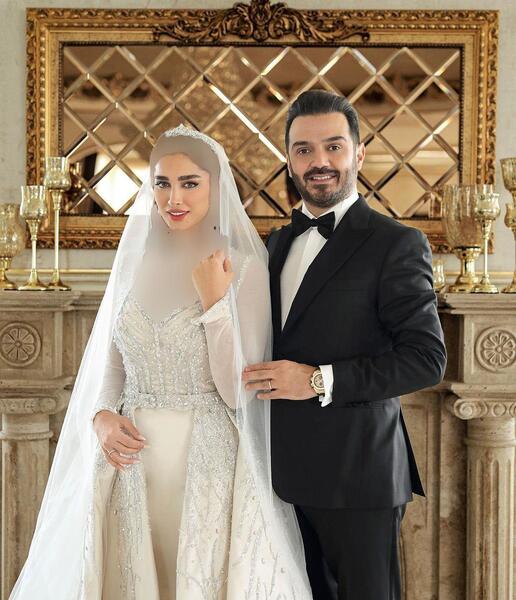 عکس جذاب عروس داماد