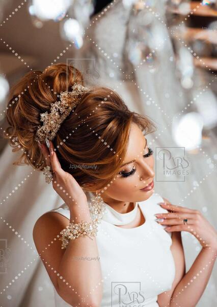 عکس عروس جوان زیبا