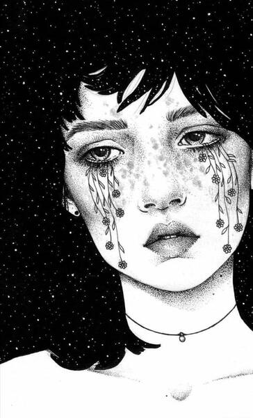 عکس های پس زمینه دخترانه غمگین