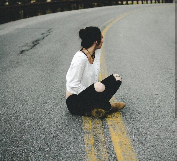 عکس غمگین تنهایی دخترونه