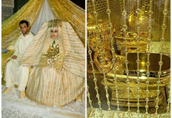 عکس عروس عربستان