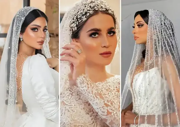 عکس تور عروس عربی