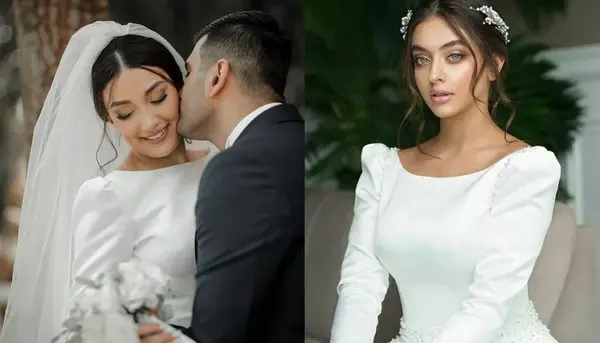 عکس آرایش عروس عقدی