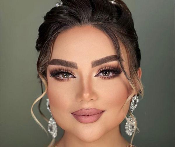 عکس آرایش عروس عقدی