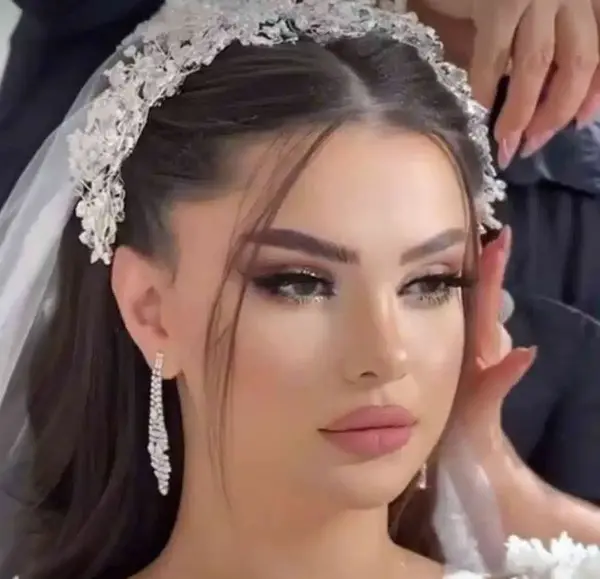 عکس های قبل و بعد میکاپ عروس