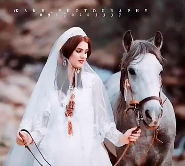 عکس عروس لر با لباس محلی
