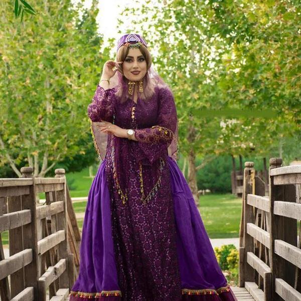 عکس عروس لر با لباس محلی