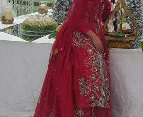 عکس عروس با لباس لری