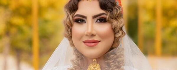 عکس عروس با لباس لری