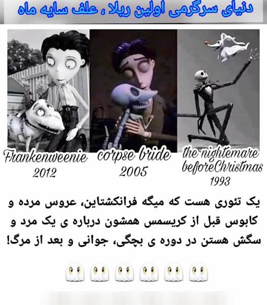 عکس عروس مردگان انیمیشن